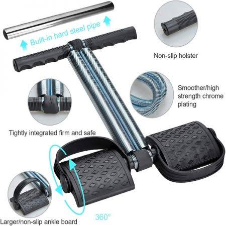 Double Spring Tummy Trimmer (High Quality) Home Gym For (Men & Women)